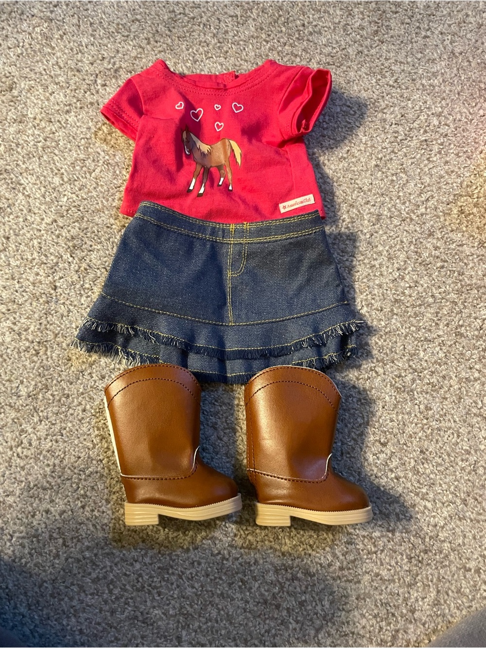 MY AMERICAN GIRL Doll Western Riding Outfit-Released 2010/Retired 2014